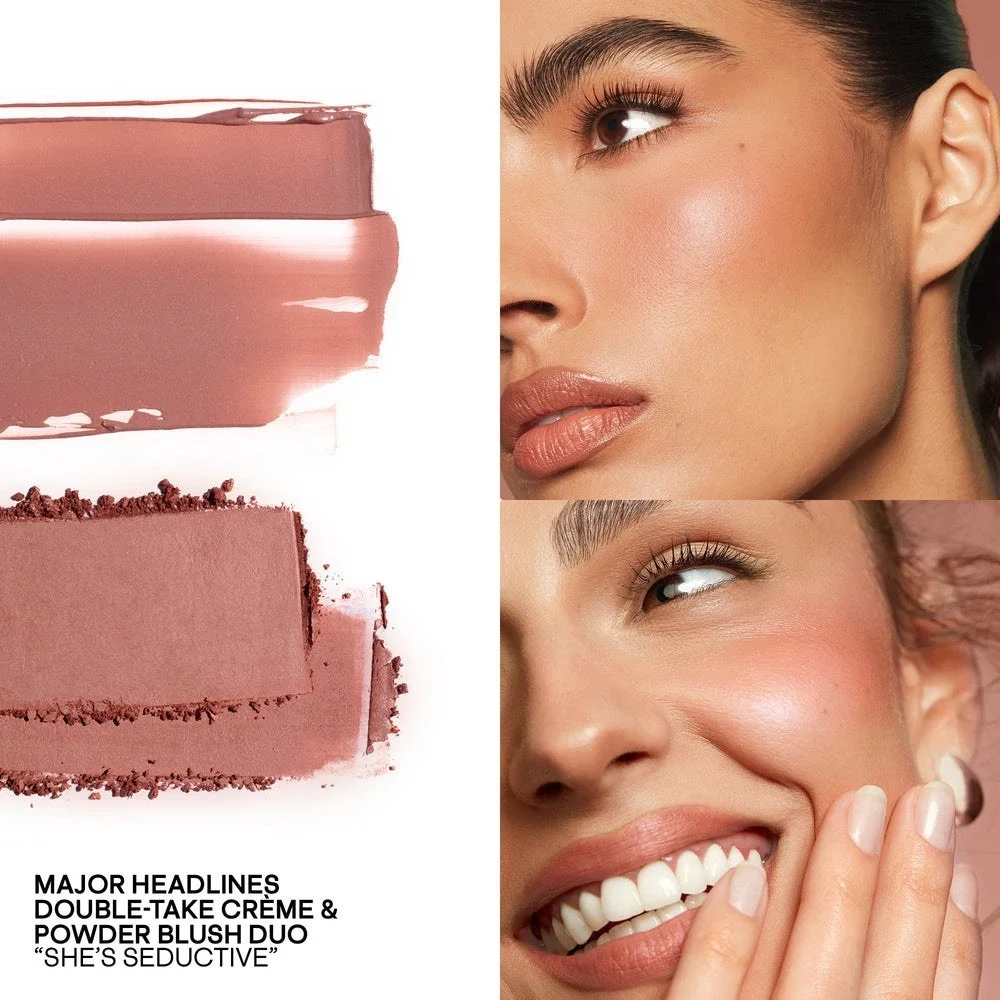 NEW Patrick Ta Mini Major Headlines Blush Duo She's Seductive Rosey Beige